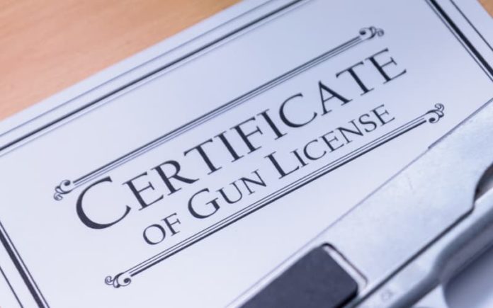 certification gun license