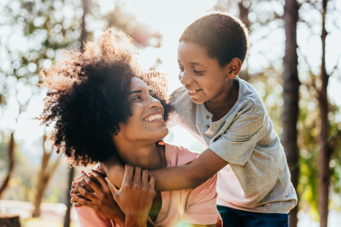 Mother and son